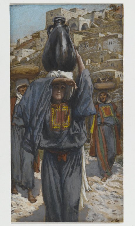 James Tissot (1836, Nantes - 1902, Chenecey-Buillon), “Marta”, 1886-1894, Acquerello (della serie “La Vita di nostro Signore Gesù Cristo”), 21.7 x 11.3 cm, Brooklyn Museum, New York